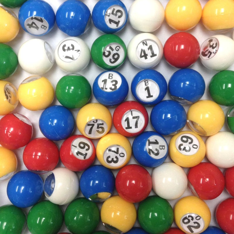Tapp Collectionsâ„¢ Multi Color Plastic Bingo Ball Set